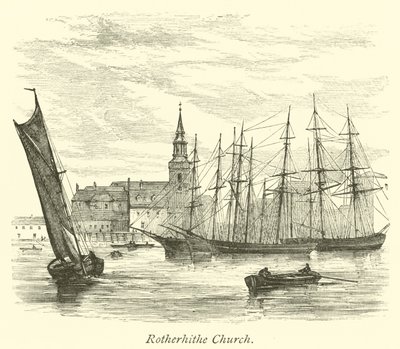 Kościół w Rotherhithe autorstwa English School