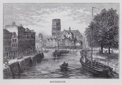 Rotterdam (grawerowanie) autorstwa English School