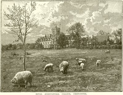Royal Agricultural College w Cirencester autorstwa English School