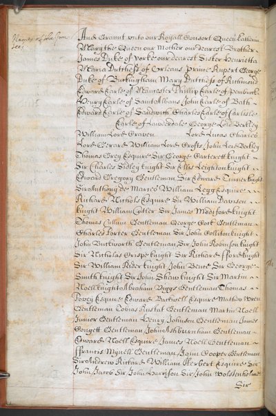 Royal Charter przyznany Royal English Merchant Adventurers Company handlującej w Afryce autorstwa English School