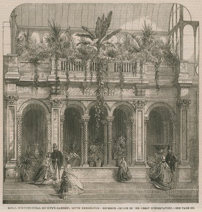 Ogrody Królewskiego Towarzystwa Ogrodniczego, South Kensington autorstwa English School