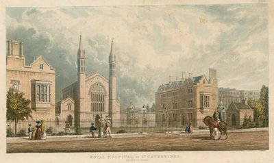 Royal Hospital of St Catherines, Regents Park, Londyn autorstwa English School