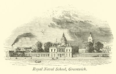 Królewska Szkoła Marynarki Wojennej, Greenwich autorstwa English School