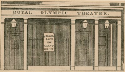 Królewski Teatr Olimpijski, Londyn autorstwa English School