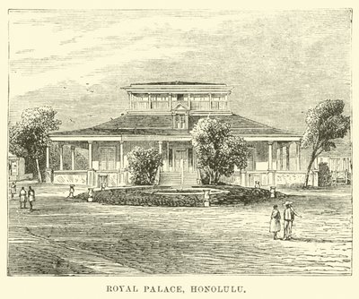 Pałac Królewski, Honolulu autorstwa English School