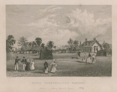 Królewski toksofolit naziemny autorstwa English School