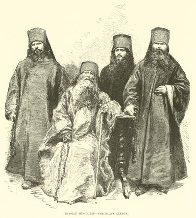 Mniejszość rosyjska, Czarni Duchowni autorstwa English School