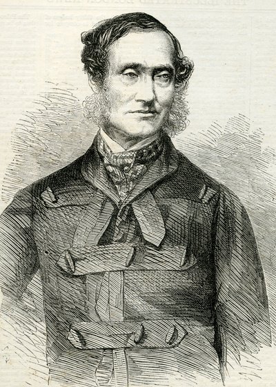 Rutherford Alcock (1809-97) z The Illustrated London news 23 lipca 1864 r. autorstwa English School
