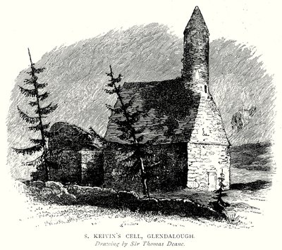 Cela S Keivina, Glendalough (grawerunek) autorstwa English School