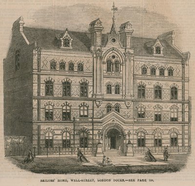 Sailors Home, Well Street, Londyńskie doki autorstwa English School