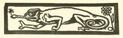 Salamandra (drzeworyt) autorstwa English School