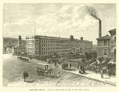Młyny Saltaire autorstwa English School