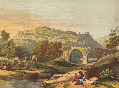 Samaria (kolorowa litografia) autorstwa English School