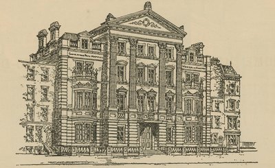 Samaritan Free Hospital dla kobiet i dzieci, Lower Seymour Street, Portman Street, Londyn autorstwa English School