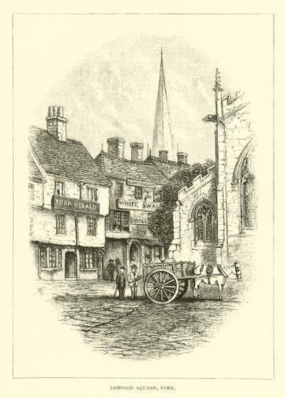 Plac Sampson, York autorstwa English School