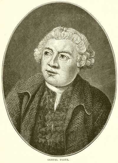 Samuel Foote autorstwa English School