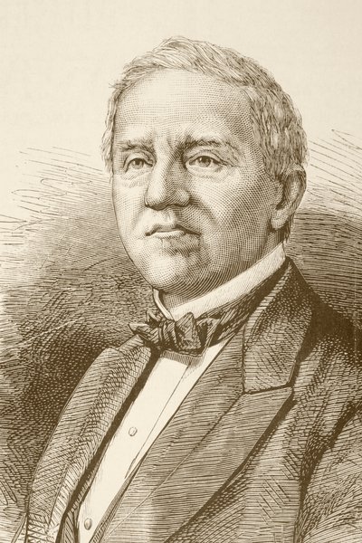 Samuel J. Tilden (litho) autorstwa English School