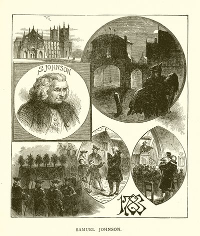 Samuel Johnson autorstwa English School