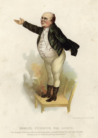 Samuel Pickwick autorstwa English School