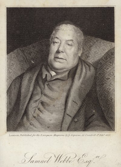 Samuel Webbe, angielski kompozytor autorstwa English School