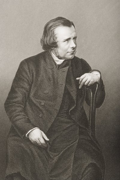 Samuel Wilberforce (1805-73) (lito) autorstwa English School