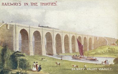 Sankey Valley Viadukt von English School