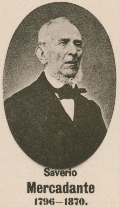 Saverio Mercadante (grawiura) autorstwa English School