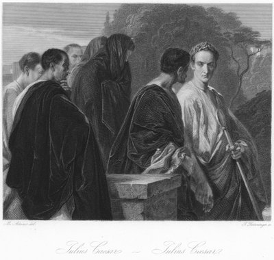 Scena z Juliusza Cezara autorstwa English School