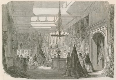 Schomberg House, Pall Mall - dział szalowy autorstwa English School