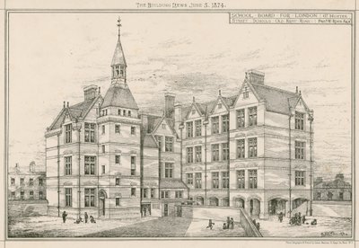 Rada Szkolna dla Londynu, Great Hunter Street Schools, Old Kent Road autorstwa English School