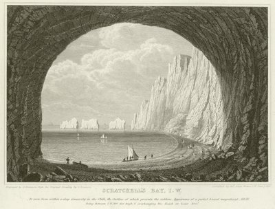 Scratchells Bay, Wyspa Wight autorstwa English School