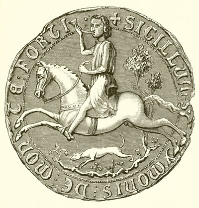 Pieczęć Szymona de Montfort autorstwa English School