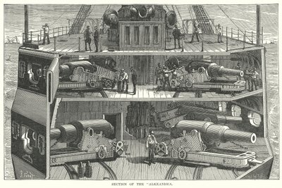 Sekcja "Alexandra" (grawerunek) autorstwa English School