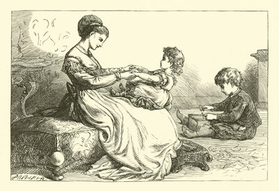 Huśtawka, Margery Daw autorstwa English School