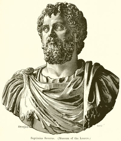 Septymiusza Sewera. (Muzeum Luwru) autorstwa English School