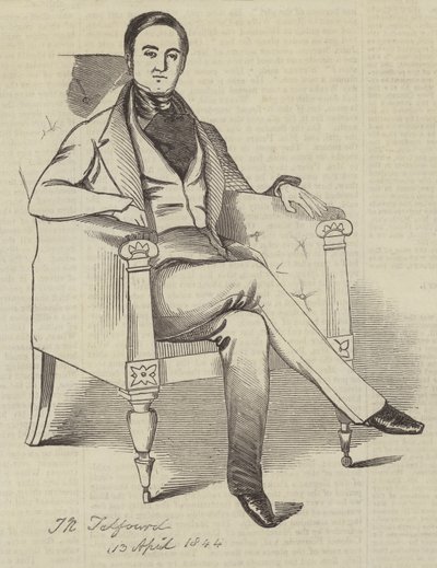 Serjeant Talfourd (rycina) autorstwa English School