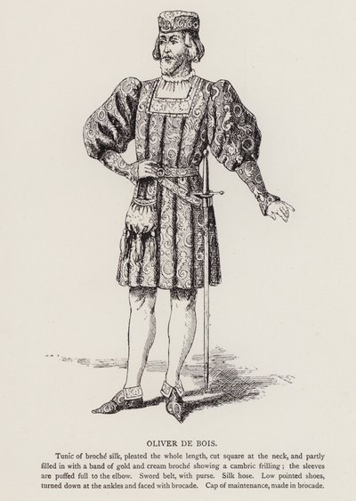 Szekspir, jak ci się podoba: Oliver De Bois (lito) autorstwa English School