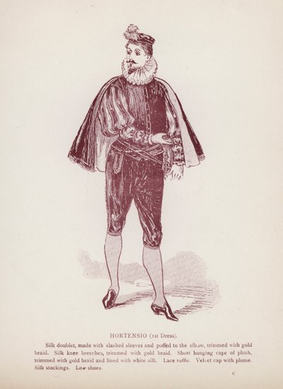 Poskromienie złośnicy Szekspira: Hortensio autorstwa English School