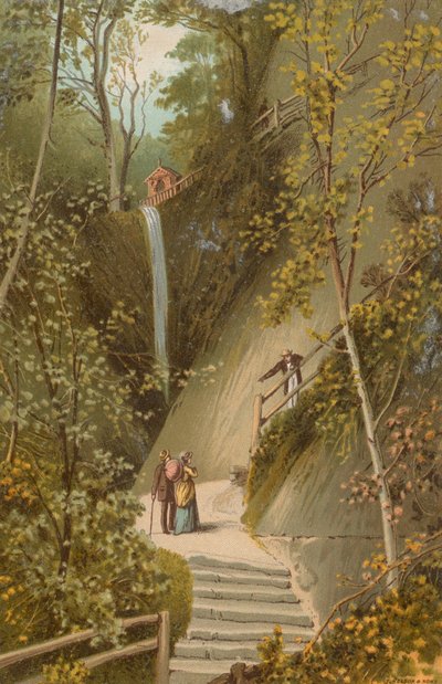 Shanklin Chine – Wyspa Wight autorstwa English School