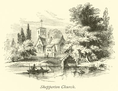 Kościół Shepperton autorstwa English School