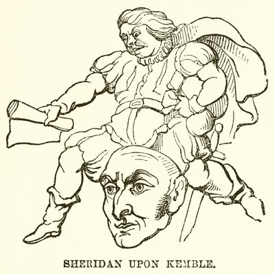 Sheridan na Kemble autorstwa English School