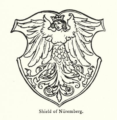 Tarcza Norymbergi (grafika) autorstwa English School