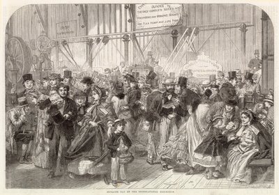 Szyling dzień na Międzynarodowej Wystawie 1862 autorstwa English School