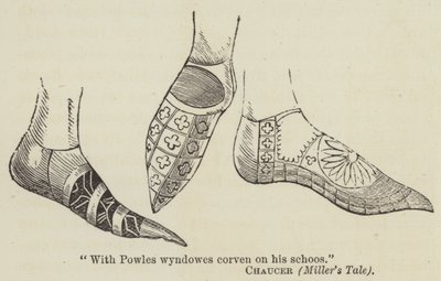 Buty (grawerowane) autorstwa English School