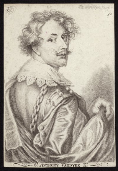 Sir Anthony van Dyck autorstwa English School