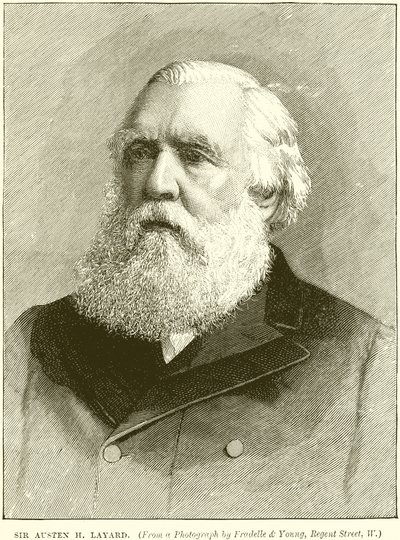 Sir Austen H. Layard autorstwa English School