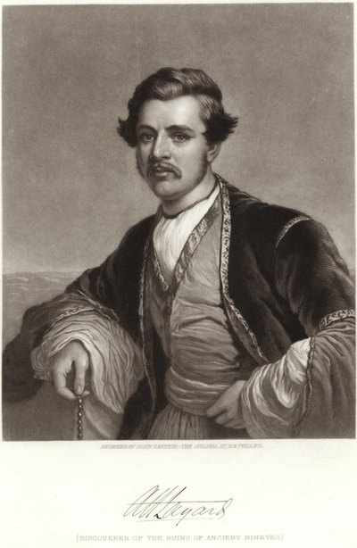 Sir Austen Henry Layard autorstwa English School