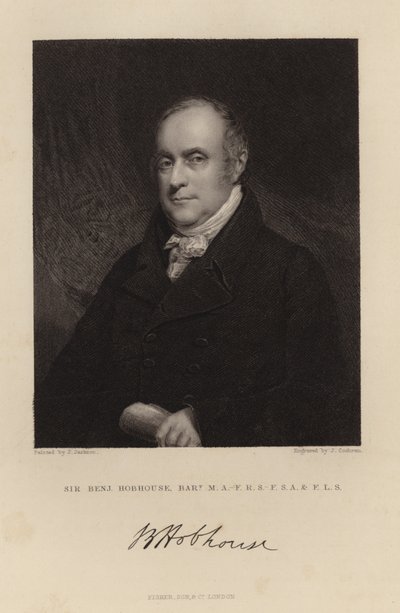 Sir Benjamin Hobhouse autorstwa English School