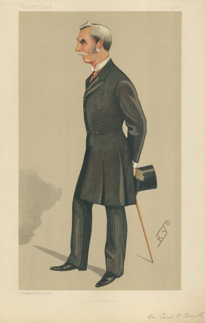 Sir Cecil Clementi Smith, Straits Settlements, 23 stycznia 1892, komiks Vanity Fair autorstwa English School