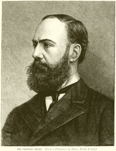 Sir Charles Dilke autorstwa English School